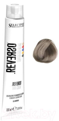 Крем-краска для волос Selective Professional Reverso Superfood 8.1 / 89081 (100мл, светлый блондин пепельный)