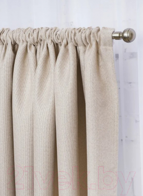 Изображение товара Комплект штор Модный текстиль 112MT391001 (260x150, 2шт, жемчужный)