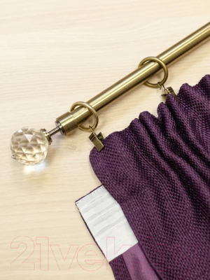 Изображение товара Штора Модный текстиль 112MT391011 (250x200, фиолетовый)