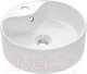 Миниатюра изображения товара Умывальник со смесителем Invena Rondi CE-20-001-W + Odra 63050