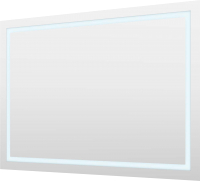 Зеркало Пекам Astra 1 120x80 / astra1-120x80dpcl (с сенсором на взмах руки, часами и подогревом) - 