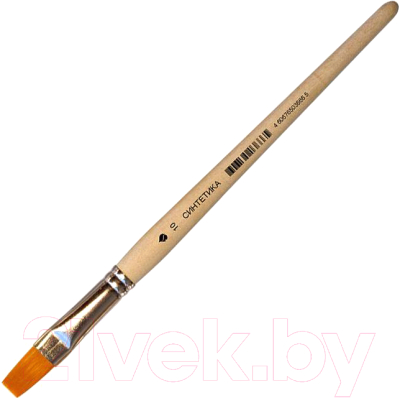 Изображение товара Кисть для рисования Художественные материалы Синтетика №10 С-4630 (плоская)