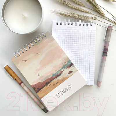 Изображение товара Блокнот Be Smart View Пляж / N3328 (разноцветный)