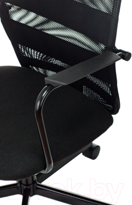 Кресло офисное Бюрократ KB-5M (черный TW-01 3C11/сетка/черный)
