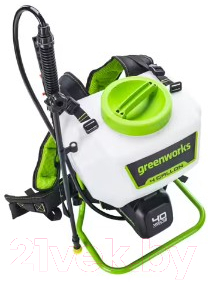 Опрыскиватель аккумуляторный Greenworks G40BPS 40V / 5300007 (без АКБ и ЗУ)