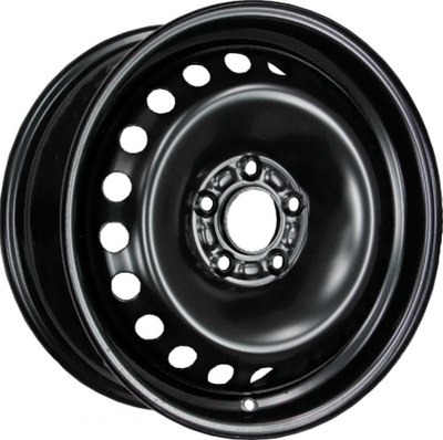 

Штампованный диск, 64E45M 15x6" 5x114.3мм DIA 66.1мм ET 45мм Black
