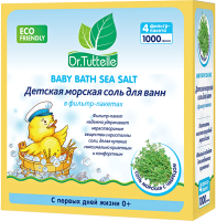 Соль для ванн детская Dr.Tuttelle С чебрецом / DT105 (1000гр) - 