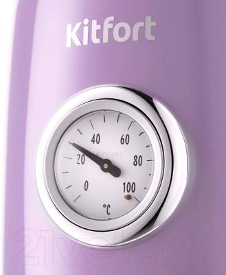 Электрочайник Kitfort KT-6147-1  (лавандовый)