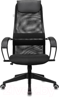 Кресло офисное Бюрократ CH-607 (черный TW-01/сетка)