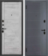 Входная дверь Гарда Бостон Царга бетон снежный (86x205, левая) - 