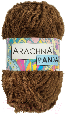 Пряжа для вязания Arachna Panda 100г. 75м. №27 (коричневый)