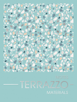 Записная книжка Канц-Эксмо Materials. Terrazzo / БИТФ680122 (бирюзовый) - 