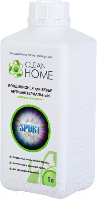 Кондиционер для белья Clean Home Антибактериальный формула Антизапах (1л)