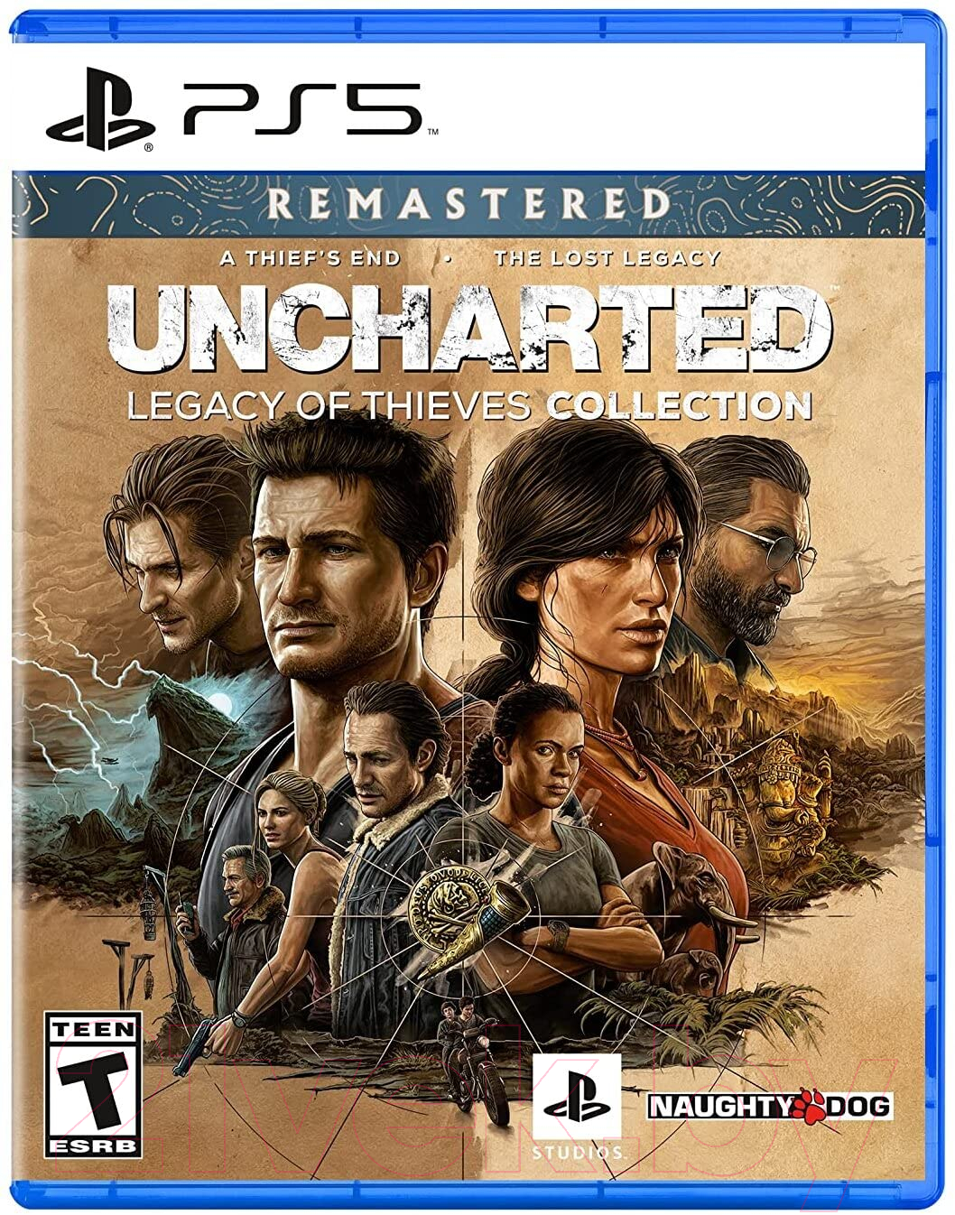 Игра для игровой консоли PlayStation 5 Uncharted: Legacy of Thieves Collection