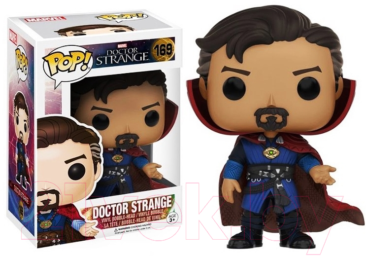 Фигурка коллекционная Funko POP! Bobble: Marvel: Doctor Strange – Doctor Strange / 9744