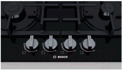 Газовая варочная панель Bosch PNH6B6B90