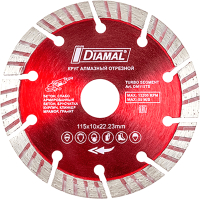 

Отрезной диск алмазный, DM115TS