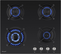 

Газовая варочная панель Weissgauff, HGG641BGB