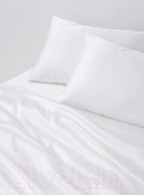 Комплект постельного белья GoodNight Essential Евро / 383561 (белый)