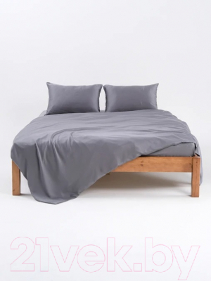 Комплект постельного белья GoodNight Essential Евро / 368209 (графит)
