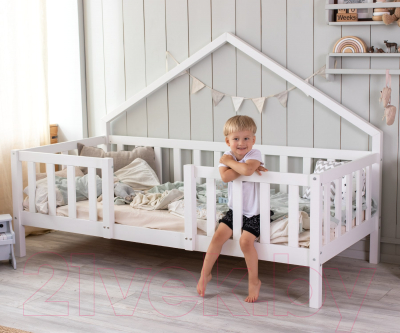 Стилизованная кровать детская Millwood SweetDreams 2110 90x200 (сосна белая)