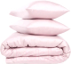 Комплект постельного белья GoodNight Essential Евро / 383565 (розовый) - 