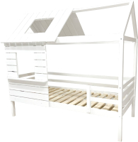 Стилизованная кровать детская Millwood Roxy (сосна белая) - 
