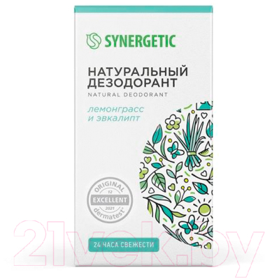 Дезодорант шариковый Synergetic Лемонграсс-эвкалипт (50мл)
