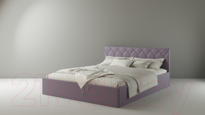 Двуспальная кровать Natura Vera Техас 160x200 (Velutto 10)