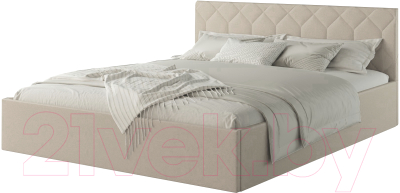 Двуспальная кровать Natura Vera Техас 160x200 (Velutto 17)