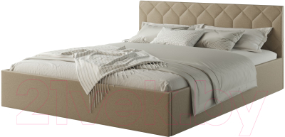 Двуспальная кровать Natura Vera Техас 160x200 (Velutto 18)