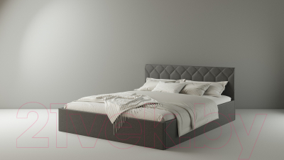 Двуспальная кровать Natura Vera Техас 160x200 (Velutto 32)