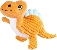 Игрушка для собак Duvo Plus Динозавр - Анкилозавр / 13819/DV (оранжевый) - 