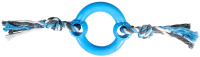 Игрушка для собак Duvo Plus Кольцо с веревками / 4705064/DV (синий) - 