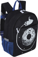 Школьный рюкзак Grizzly RK-277-1 (черный) - 