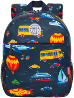 Детский рюкзак Grizzly RK-277-6 (транспорт) - 