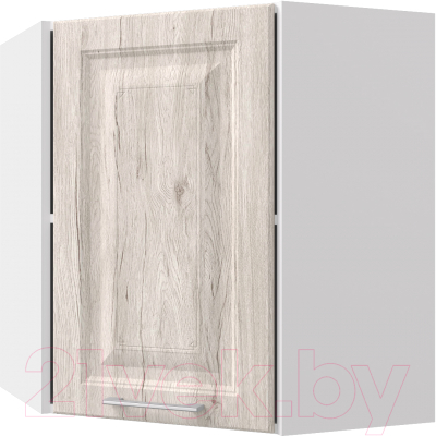 Шкаф навесной для кухни Горизонт Мебель Классик 40 угловой (рустик серый)