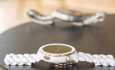 Умные часы Huawei Watch GT 3 Pro FRG-B19 (белый керамический корпус с золотым безелем)
