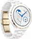 Миниатюра изображения товара Умные часы Huawei Watch GT 3 Pro FRG-B19 (белый керамический корпус с золотым безелем)