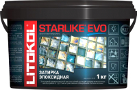 Фуга Litokol Эпоксидная Starlike Evo S.100 (1кг, экстра белый) - 