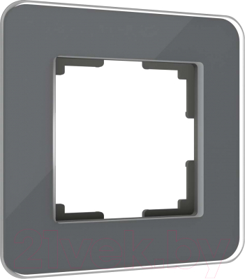 Рамка для выключателя Werkel W0012440 (графит/стекло)