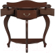 Миниатюра изображения товара Консольный столик Мебелик Джульетта (орех)