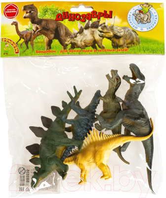 Изображение товара Набор фигурок игровых Bondibon Ребятам о зверятах. Динозавры / ВВ5535