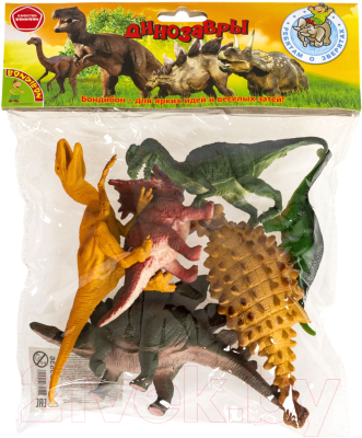 Изображение товара Набор фигурок игровых Bondibon Ребятам о зверятах. Динозавры / ВВ5536