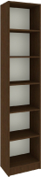 Стеллаж Кортекс-мебель Бинго 40x202 (венге) - 