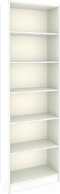 Стеллаж Кортекс-мебель Бинго 60x202 (белый)