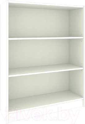 Стеллаж Кортекс-мебель Бинго 80x106 (белый)