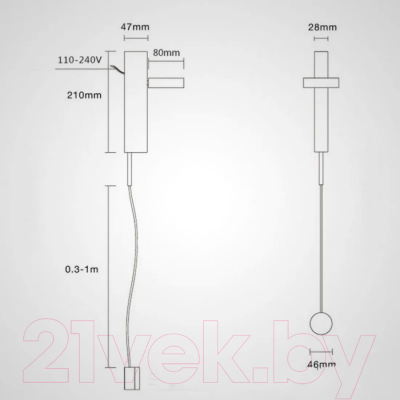 Изображение товара Бра Imperiumloft DENZIL01 / 140640-26