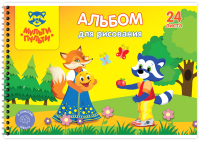 

Альбом для рисования Мульти-пульти, Енот в волшебном мире / А24сп_33824