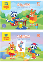 

Альбом для рисования Мульти-пульти, Приключения Енота / А32_44396